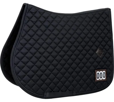 Produktbild von Kentucky Horsewear Springschabracke Diamond Competition mit 2 Startummern Springen Schabracke Black Full