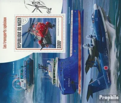 Produktbild von Briefmarken Niger 2017 Mi Block 741 (kompl. Ausg.) postfrisch Sondertransport