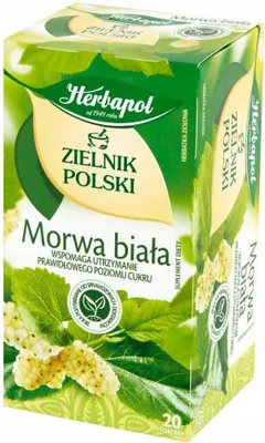 Obrázok produktu pre Zioła do zaparzania Morwa Biała 20 torebek