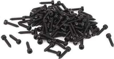 Obrázek produktu pro Šrouby z uhlíkové oceli 2 mm x 10 mm – samořezné – 100 kusů