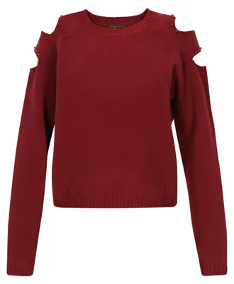 Zdjęcie produktu dla NAEMI, damski sweter - czerwony, rozmiar XS/S