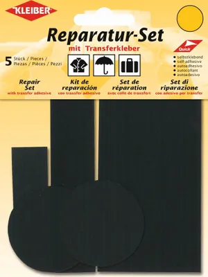 Produktbild von KLEIBER Flicken-Reparatur-Set schwarz