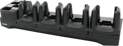 Obrázok produktu pre Zebra CRD-MC33-4SE4BC-01, AC, Domáca nabíjačka batérií, Čierna