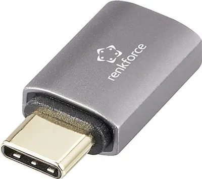 Produktbild von Renkforce RF-3778880, USB-C, USB-C, Grau