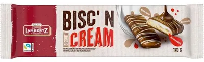 Produktbild von Bisc'n Gebäck Cream, Milchcreme Haselnus 170g