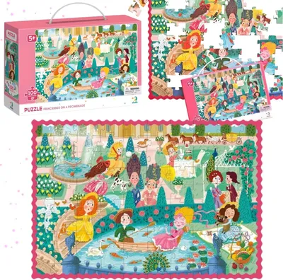 Image de DODO Puzzle Princesses sur la Promenade 100 pièces