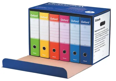 Image de Esselte Oxford, multicolore, 8 cm, 230 mm, 330 mm