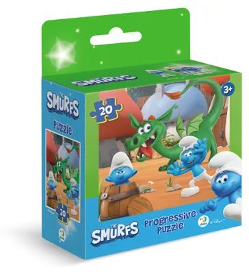 Produktbild von Puzzle "Dodo Smurfs", 20 Teile, Artikelnummer 200694