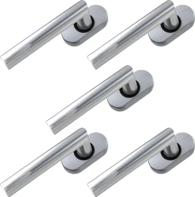 Produktbild von BASI - Fenstergriff - SET - 5x FG 310 - Edelstahl - L-Form - 5x7308-1008