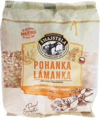 Obrázek produktu pro Pohanka lámanka 400 g ŠMAJSTRLA
