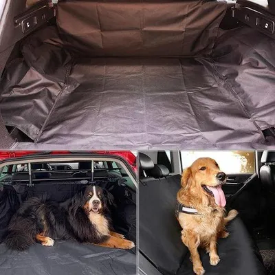 Produktbild von Famanu Kofferraumschutzmatte für Hunde - Wasserfest & Antirutsch