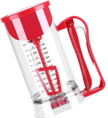 Zdjęcie produktu dla 1500 ml elektryczny dozownik ciasta akumulatorowy -bateria -mikser do naleśników -separator -narzędzie do pieczenia w kuchni