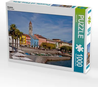 Produktbild von CALVENDO Puzzle Ascona | 1000 Teile Lege-Größe 64x48cm Foto-Puzzle für glückliche Stunden