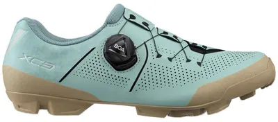 Produktbild von Shimano Mountainbike-Fahrradschuhe XC302W, surf blau