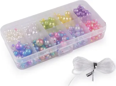 Produktbild von Set Wachsperlen aus Kunststoff in Box