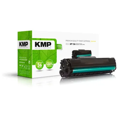 Productafbeelding van KMP 1114.0000 KMP H-T14 tonercartridge, zwart, compatibel met HP Q2612A