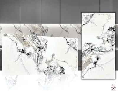 Immagine prodotto di 0,72m² Pannelli murali in PVC effetto marmo | bagno e cucina | alternativa a piastrelle e marmo | MPVC crema 01 | 120x60cm | piastrelle per bagno e cucina