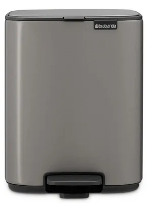 Immagine prodotto di Cestino a pedale Brabantia Bo 7 l, platino