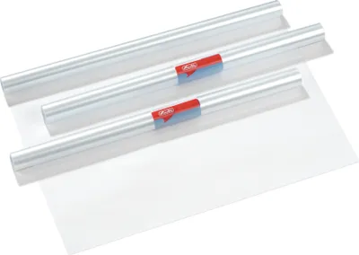 Produktbild von 4x Herlitz Bucheinbandfolie / Buchfolie / 5m x 40cm / Farbe: transparent