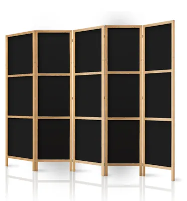 Produktbild von framed concept Paravent Raumteiler aus Holz 225x172 cm, 5-teilig, einseitig, im orientalischen Stil