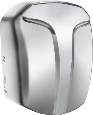 Produktbild von QL Elektrische Händetrockner, Automatische, Hohe Geschwindigkeit, HEPA-Filter, Edelstahl, Wandmontage, für Bäder und Toiletten, 1150W, Silber