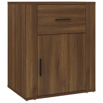 Produktbild von Nachttisch Braun Eichen-Optik 50x36x60 cm Holzwerkstoff