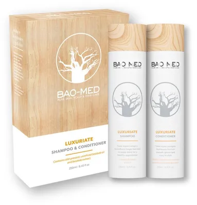 Produktbild von Bao-Med Set zur täglichen Haut- und Haarpflege, passend für Damen und Herren