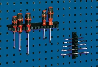 Produktbild von Bott Klemmhalter Breite 150mm mit 5 Aufnahmen für Lochplatten 3St. / Beutel - 13008008