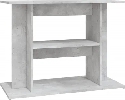 Obrázok produktu pre vidaXL Stojan na akvárium betón sivý 80 x 35 x 60 cm materiál na báze dreva