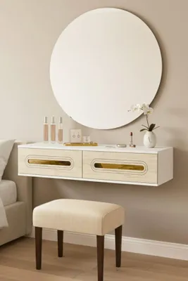 Obrázok produktu pre Skye Decor, Kvalitná komoda (kód pre rodičov) – biela, travertín a zlato, 120 cm