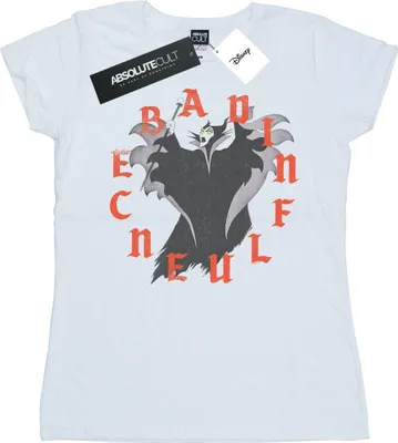 Produktbild von Disney - "Bad Influence" T-Shirt für Damen BI44505 (S) (Weiß)
