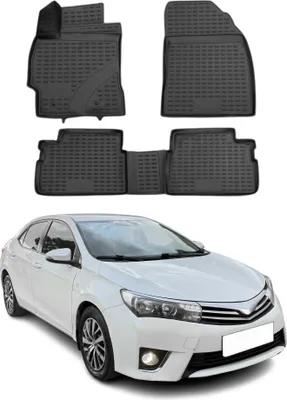 Immagine prodotto di Tappetino per bagagliaio per Toyota Corolla berlina 2014-2019 in gomma nera