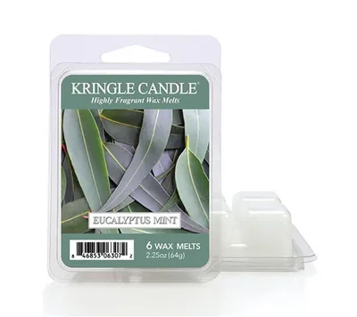 Obrázek produktu pro Kringle Candle vonné voskové taveniny 6 kusů Eukalyptus máta