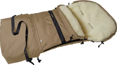 Produktbild von Bergsteiger Fußsack, Kinderwagen Winterfußsack 5-in-1, Gurtschlitze, für Babyschale, Babywanne, Sportwagen,  100, Bergsteiger Kinderwagen-Zubehör