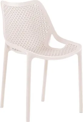 Image de Chaise de restaurant en POLYPROPYLENE ROSE pour Exterieur