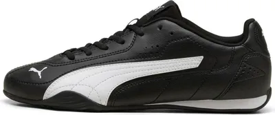 Produktbild von PUMA Catch Uni Sneaker aus glattem Kunstleder in Schwarz