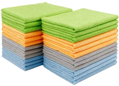 Productafbeelding van Mikrovezeldoeken, 24 Stuks, Streeploze Reinigingdoeken