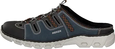 Productafbeelding van Rieker Scuba herenschoenen, slippers, zwart, voor casual gebruik, schoenmaat: 43 EU