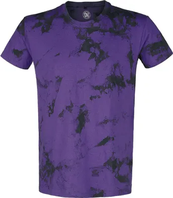 Produktbild von Outer Vision T-Shirt Herren Man's T-Shirt schwarz/lila Basics 100% Baumwolle M
