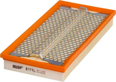 Produktbild von Luftfilter HENGST FILTER E171L passend für MERCEDES-BENZ Stufenheck (W124) Filtereinsatz