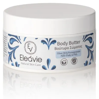 Produktbild von Eleavie Körperbutter mit Bio-Olivenöl & Granatapfel 200 ml