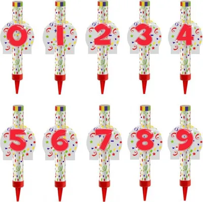 Produktbild von Eis- und Tortenfontäne Zahl 8 - 12cm