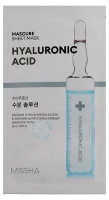 Immagine prodotto di Missha Mascure Maschera all'Acido Ialuronico (28 ml)