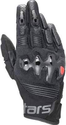 Produktbild von Alpinestars Halo Offroad-handschuhe Schwarz S / Short Schwarz S