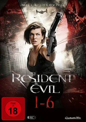Produktbild von Resident Evil DVD Collection 1-6 - Horror Action Filme [6