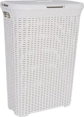 Produktbild von Rattan-Abfallbehälter 40 Liter cremefarben