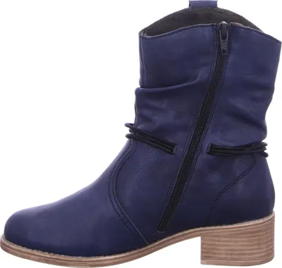 Zdjęcie produktu dla Rieker damskie buty za kostkę niebieskie