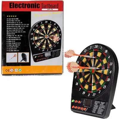 Produktbild von Basic Mini Elektronisch Dartboard + 4 Darts