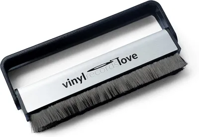 Produktbild von Plattenbürste, antistatisch, Carbonfaser, für Vinyl, Reinigungsset