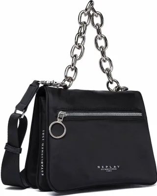 Immagine prodotto di REPLAY borsa a tracolla borsetta Crossbody Bag Black nero